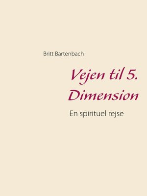 cover image of Vejen til 5. Dimension
